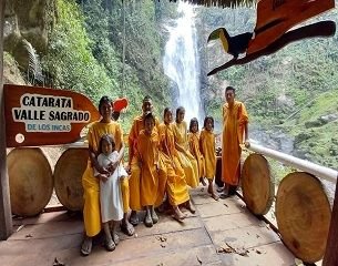 Lugar turistico, Catarata Valle Sagrado, Pangoa, Satipo, selva peruana, Perú