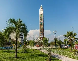 Lugares turisticos del Peru, Ucayali, Pucallpa, Plaza del Reloj Público Lugares turisticos del Peru, Ucayali, Pucallpa, Plaza del Reloj Público