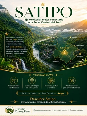 Satipo eje estratégico del viaje