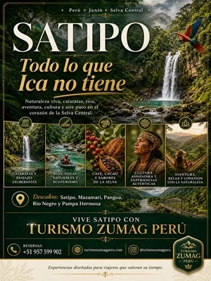 Satipo todo lo que Ica no tiene