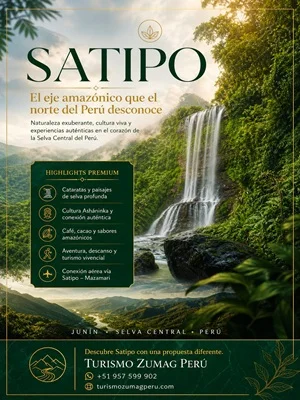 Satipo el eje amazónico que el norte del Perú desconoce Satipo el eje amazónico que el norte del Perú desconoce