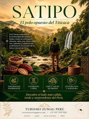 Satipo el polo opuesto del Titicaca